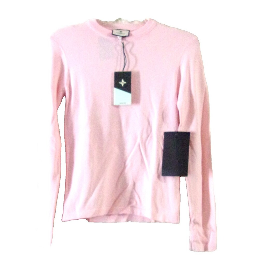 Tuckernuck Pink T-Shirt Rayon Blend Stretch Size Small New